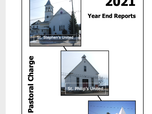 Red Bank Pastoral Annual Reports